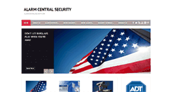 Desktop Screenshot of alarmcentralsecurity.com